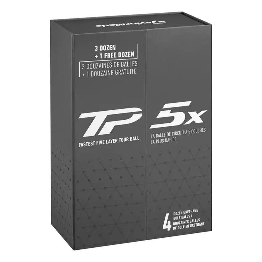 TaylorMade 2025 TP5 and TP5x 3 for 4 Dozen Balls