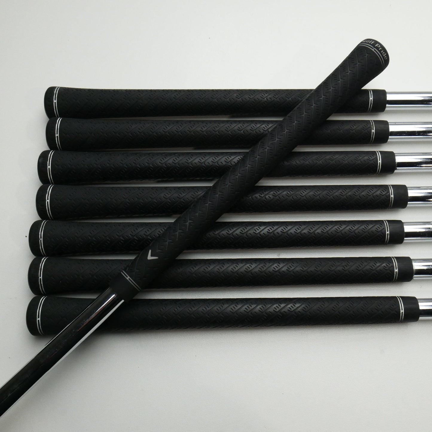 Used Callaway Apex 21 Iron Set / 4 - PW + AW / Stiff Flex / Left-Handed