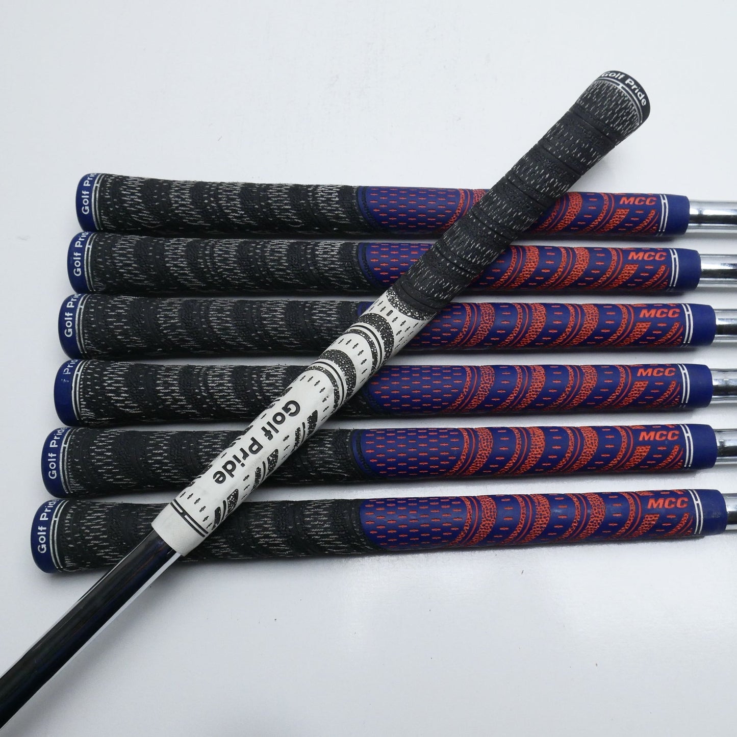 Used TaylorMade P7MB 2020 Iron Set / 4 - PW / Stiff Flex