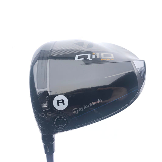 NEW TaylorMade Qi10 Max Driver / 10.5 Degrees / Regular Flex / Left-Handed