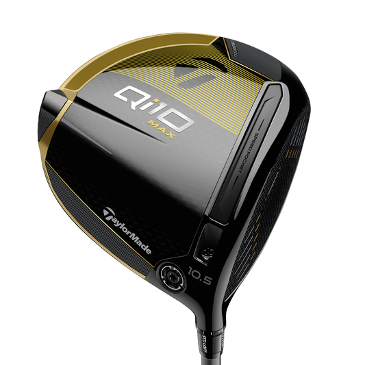 TaylorMade Qi10 Max Designer Series Driver - Gold
