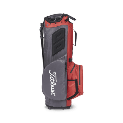Titleist 2021 Hybrid 14 StaDry Stand Bag / Red & Graphite