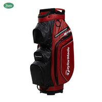 NEW TaylorMade TM22 Storm Dry Waterproof Red & Black Cart Bag