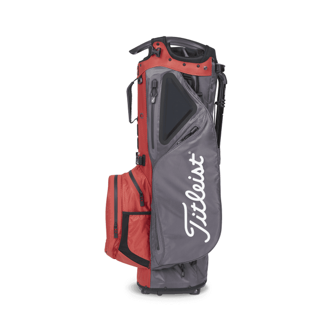 Titleist 2021 Hybrid 14 StaDry Stand Bag / Red & Graphite