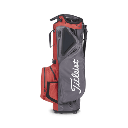 Titleist 2021 Hybrid 14 StaDry Stand Bag / Red & Graphite