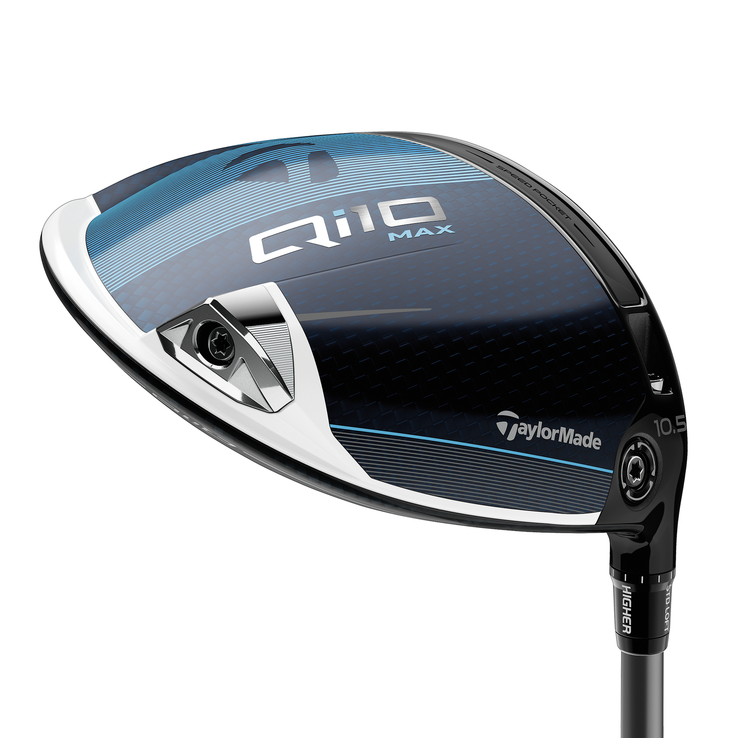 TaylorMade Qi10 Max Designer Series Driver - Blue
