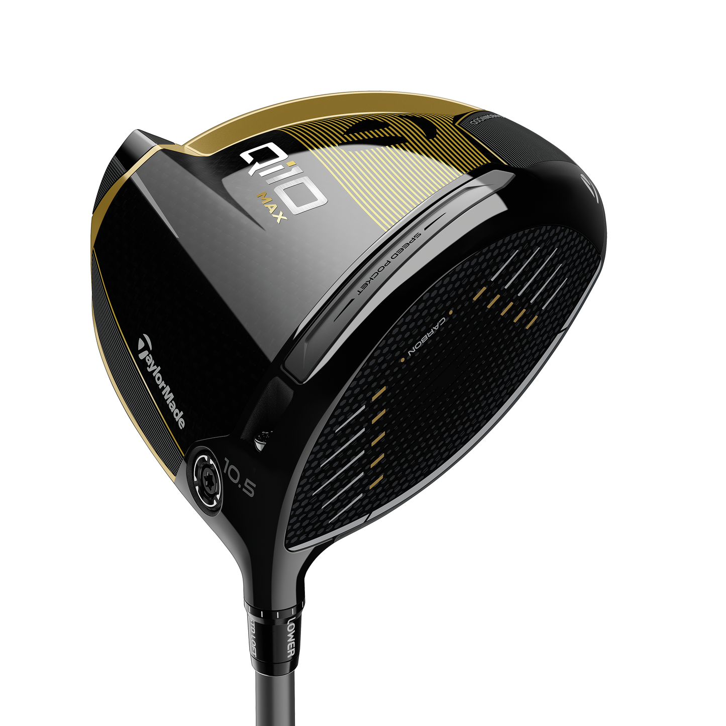 TaylorMade Qi10 Max Designer Series Driver - Gold