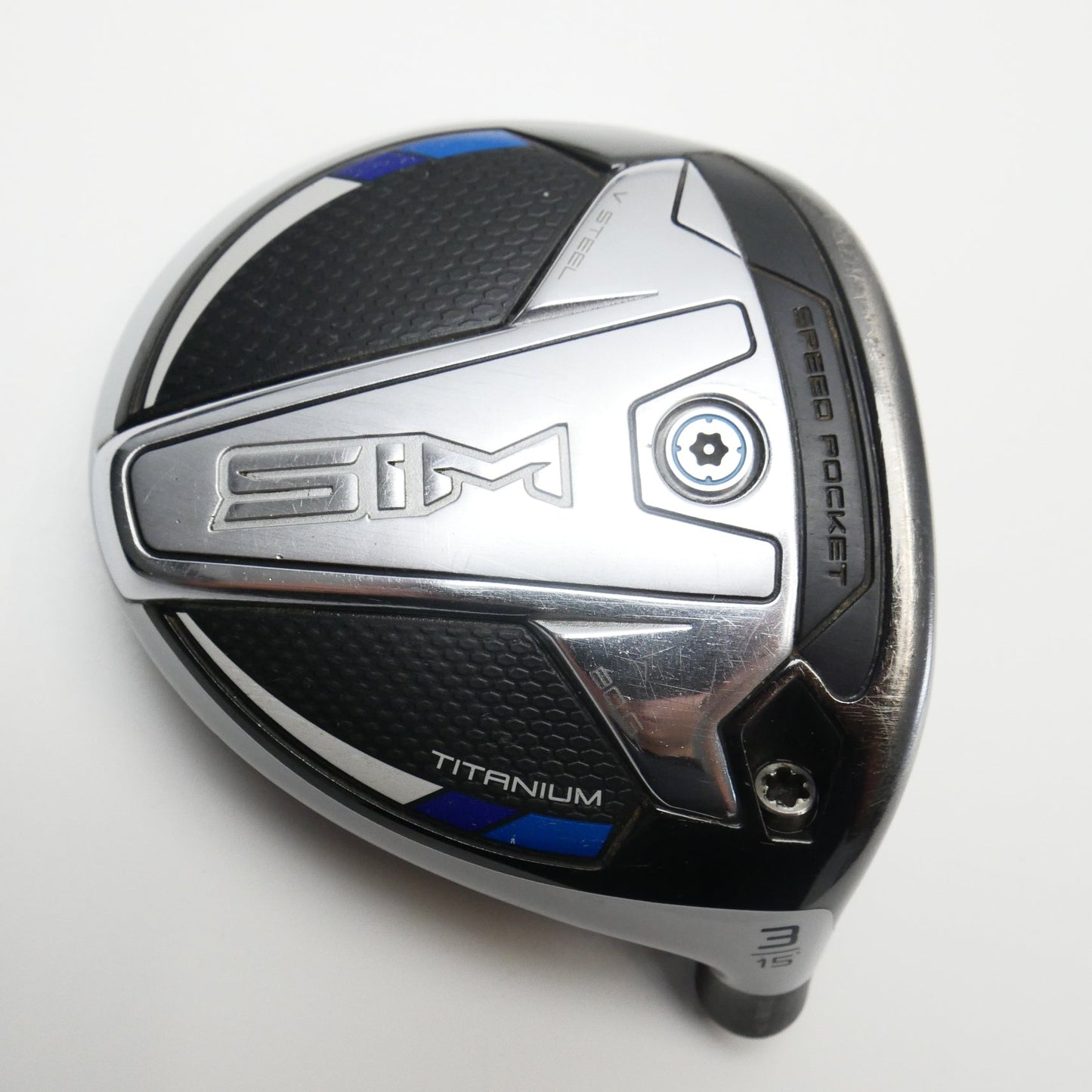 Used TaylorMade Sim Titanium 3 Fairway Wood Head Only / 15.0 Degrees