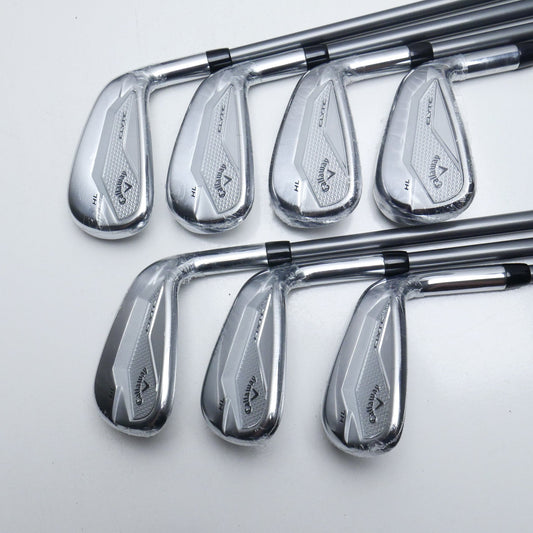 NEW Callaway Elyte HL Iron Set / 6 - SW + AW / Regular Flex