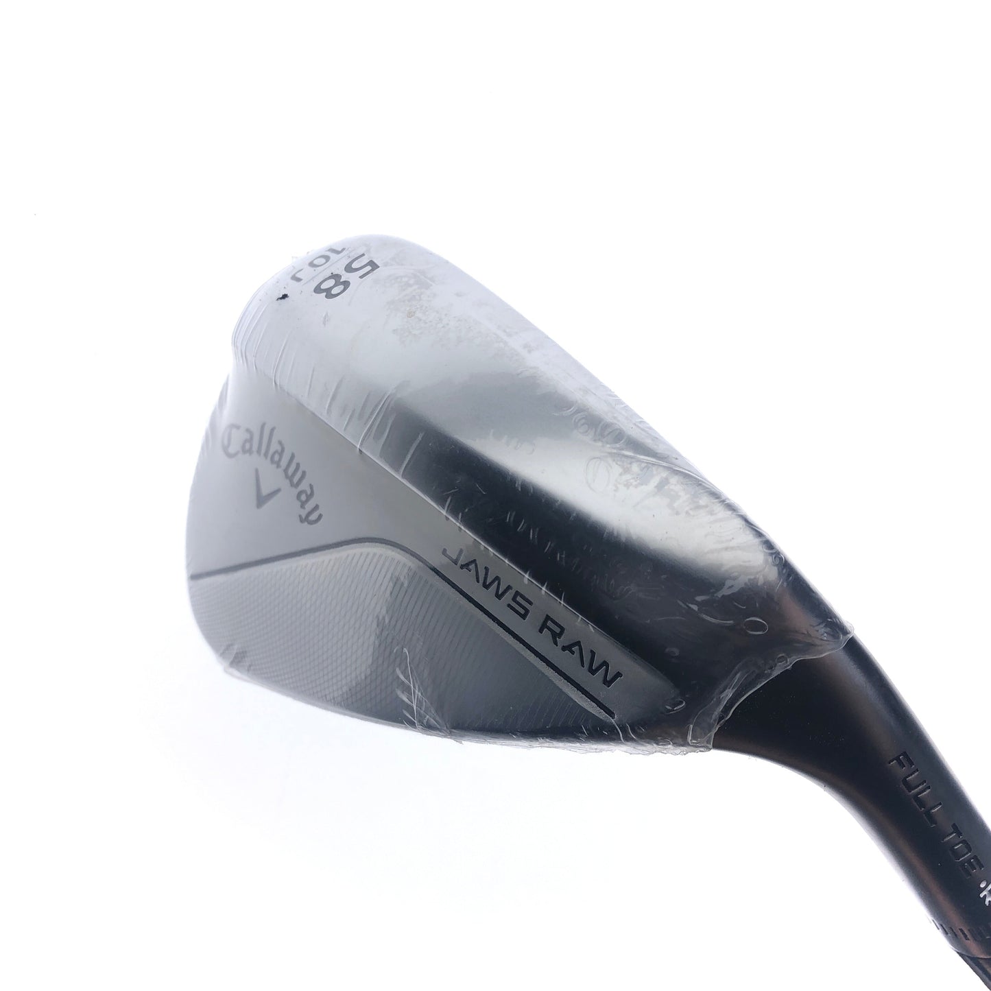 NEW Callaway Jaws Raw Full Toe Chrome Lob Wedge / 58.0 Degrees / Wedge Flex