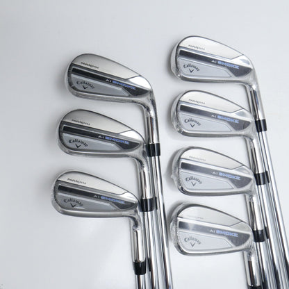 NEW Callaway Paradym Ai Smoke Iron Set / 5 - SW / Regular Flex