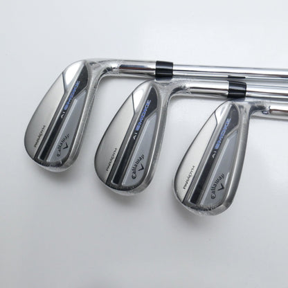 NEW Callaway Paradym Ai Smoke Iron Set / 5 - SW / Regular Flex