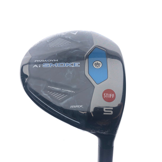 NEW Callaway Paradym Ai Smoke MAX 5 Fairway Wood / 18 Degrees / Stiff Flex