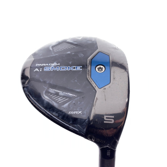 NEW Callaway Paradym Ai Smoke MAX 5 Fairway Wood / 18 Degrees