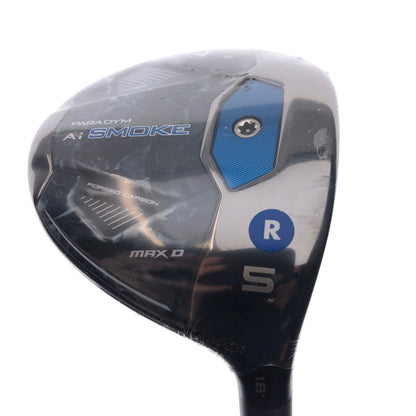 NEW Callaway Paradym Ai Smoke MAX D 5 Fairway Wood / 18 Degrees / Regular Flex