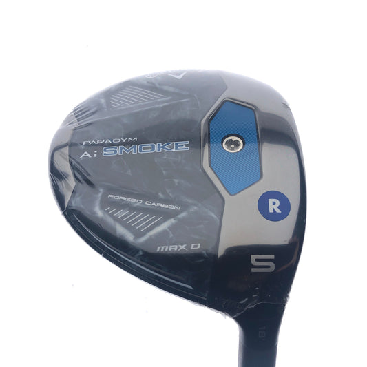 NEW Callaway Paradym Ai Smoke MAX D 5 Fairway Wood / 18 Degrees / Regular Flex