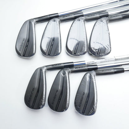 NEW Cobra King Forged Tec Black 2022 Iron Set / 4 - PW / Stiff Flex