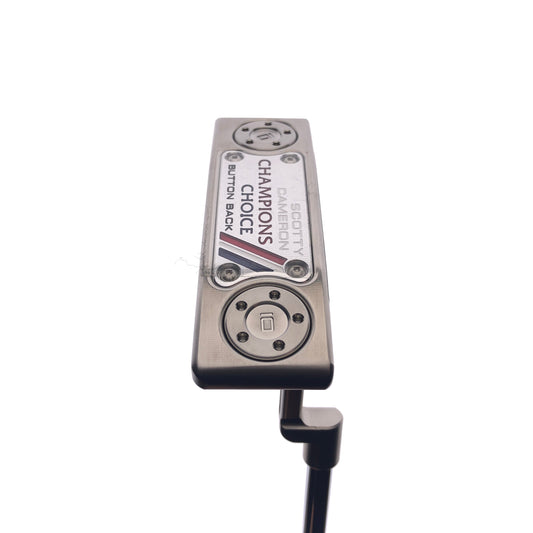 NEW Scotty Cameron Champions Choice Button Back Newport 2+ Putter / 35.0 Inches