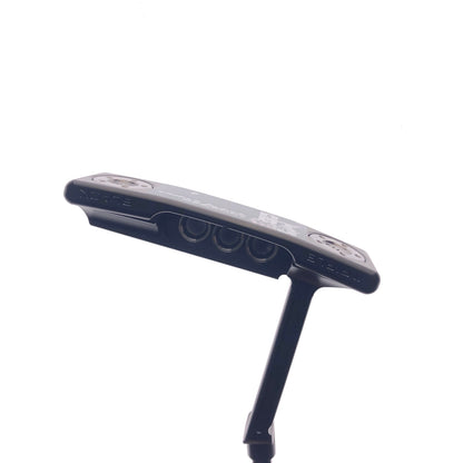 NEW Scotty Cameron Limited Edition Triple Black B3 Newport 2 Long Neck / 33.0