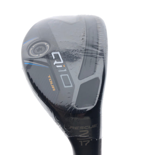 NEW TOUR ISSUE TaylorMade Qi10 Tour 2 Hybrid / 17 Degrees / Stiff Flex