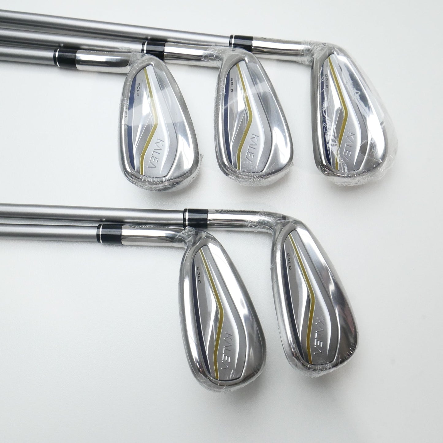 NEW TaylorMade Kalea Gold Iron Set / 7 - SW / Ladies Flex / Left-Handed