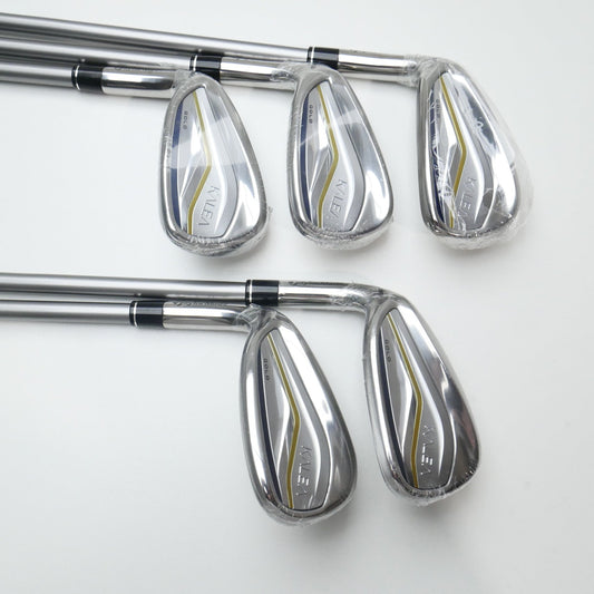 NEW TaylorMade Kalea Gold Iron Set / 7 - SW / Ladies Flex / Left-Handed