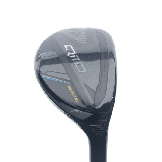 NEW TaylorMade Qi10 3 Hybrid / 19 Degrees / Regular Flex