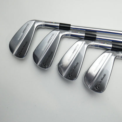 NEW TaylorMade Rors Proto Iron Set / 4 - PW / Stiff Flex