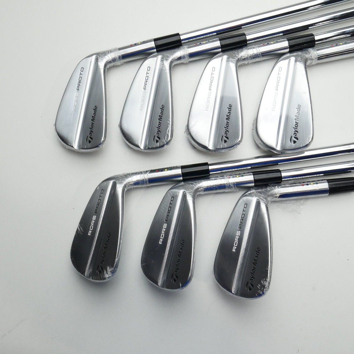 NEW TaylorMade Rors Proto Iron Set / 4 - PW / Stiff Flex