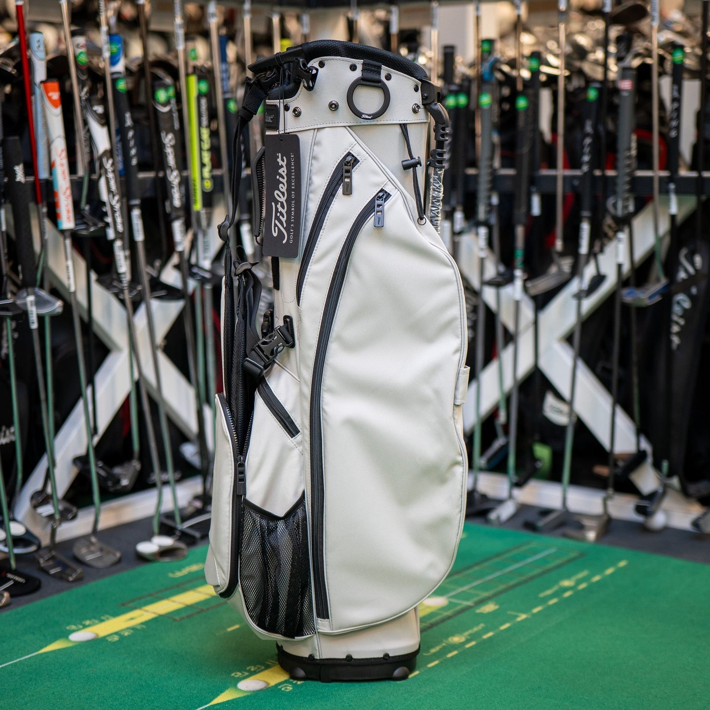 NEW Titleist Players 4 TEAM EDITION Stand Bag - Grey
