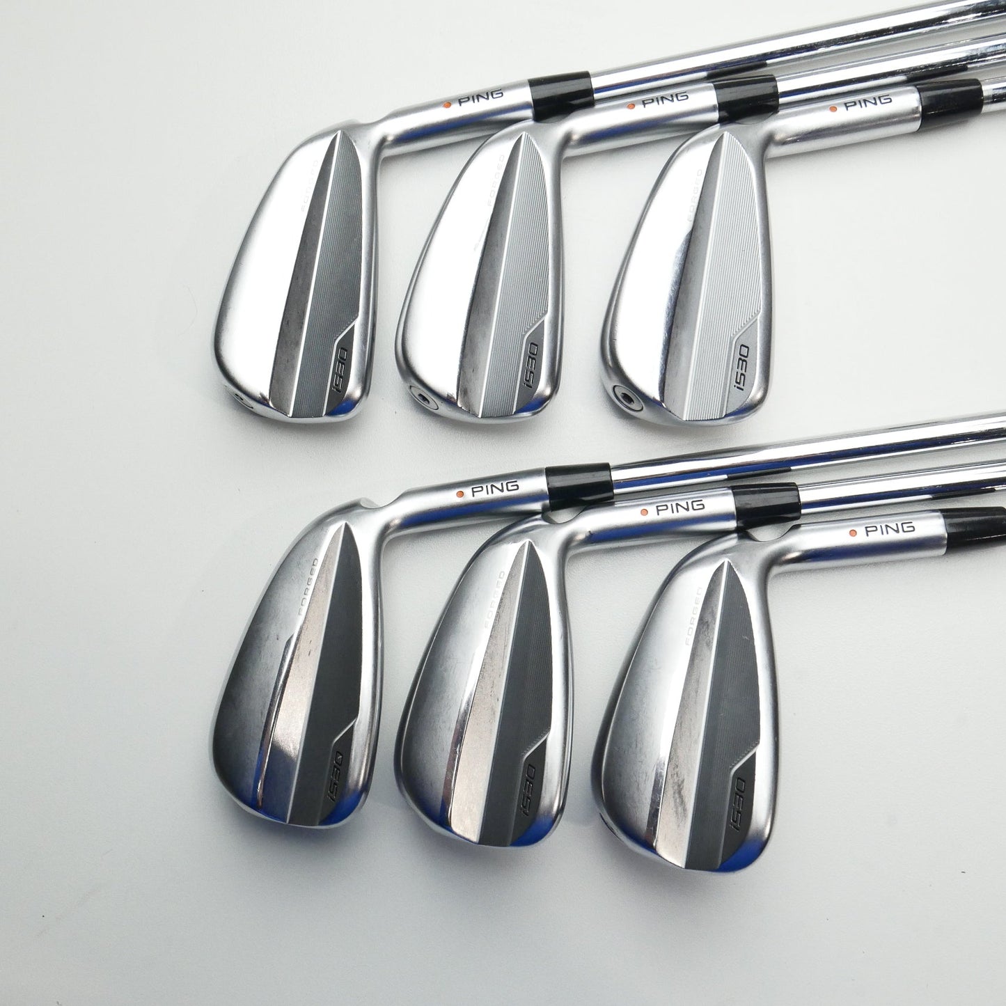 Used Ping i530 Iron Set / 5 - PW / Stiff Flex