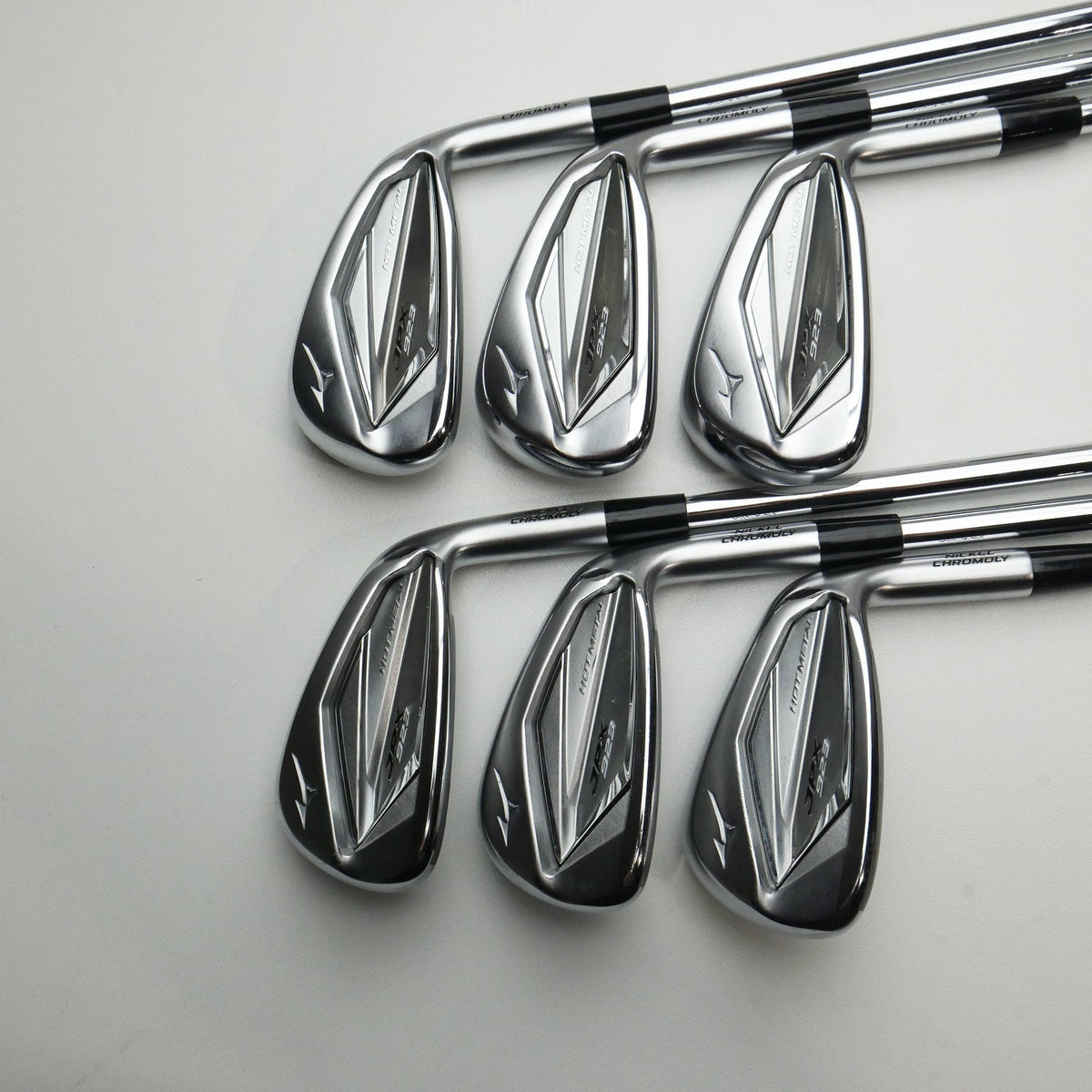 Used Mizuno JPX 923 Hot Metal Iron Set / 5 - PW / Stiff Flex