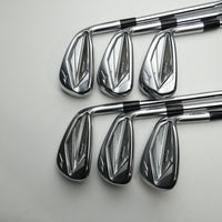 Used Mizuno JPX 923 Hot Metal Iron Set / 5 - PW / Stiff Flex