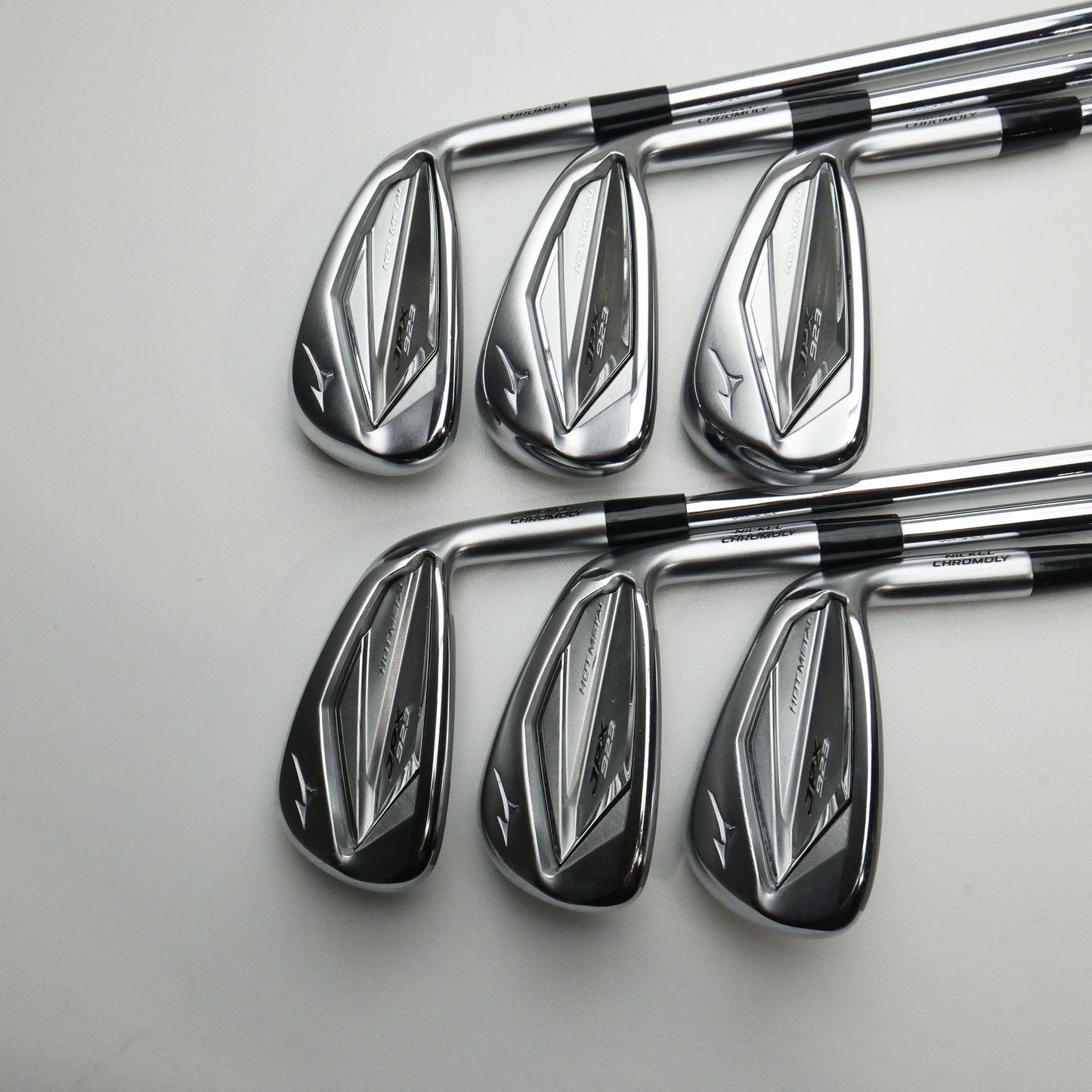 Used Mizuno JPX 923 Hot Metal Iron Set / 5 - PW / Stiff Flex