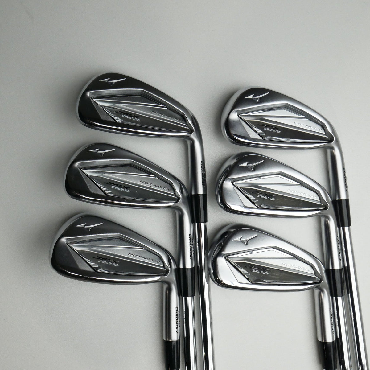 Used Mizuno JPX 923 Hot Metal Iron Set / 5 - PW / Stiff Flex