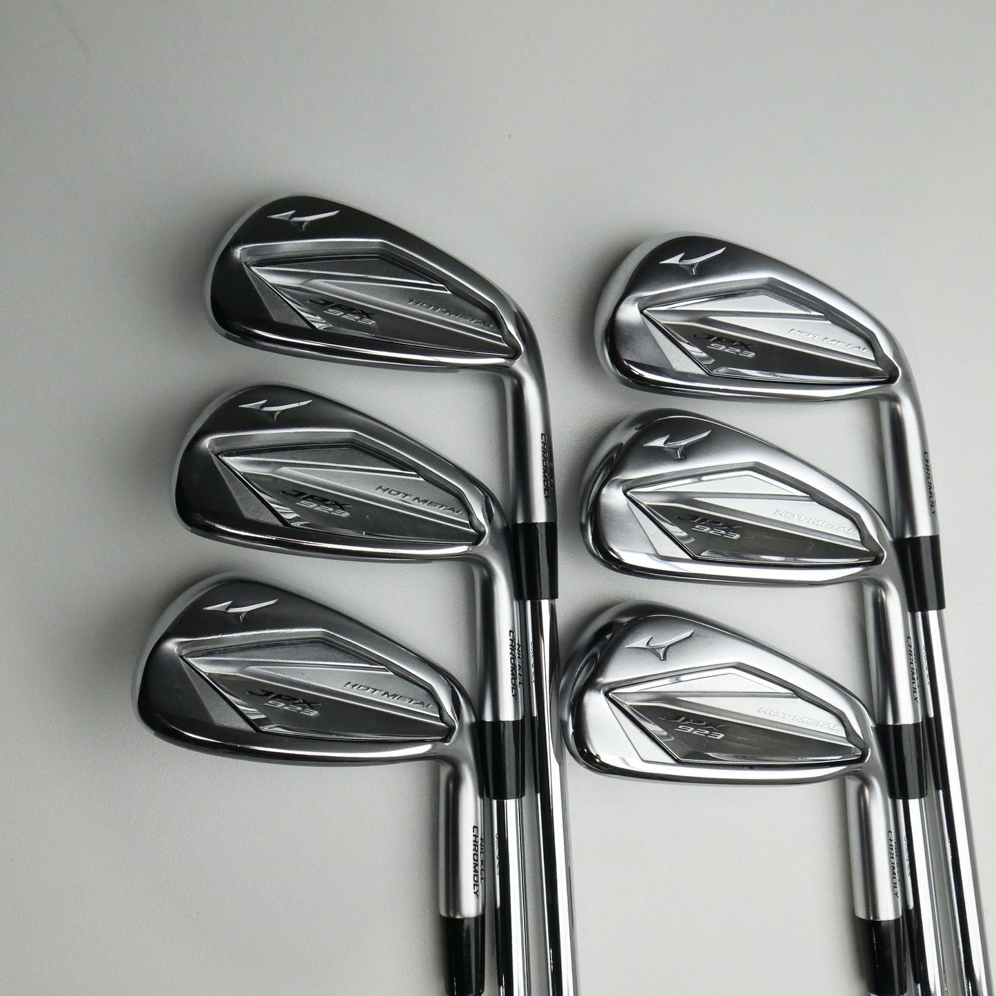 Used Mizuno JPX 923 Hot Metal Iron Set / 5 - PW / Stiff Flex