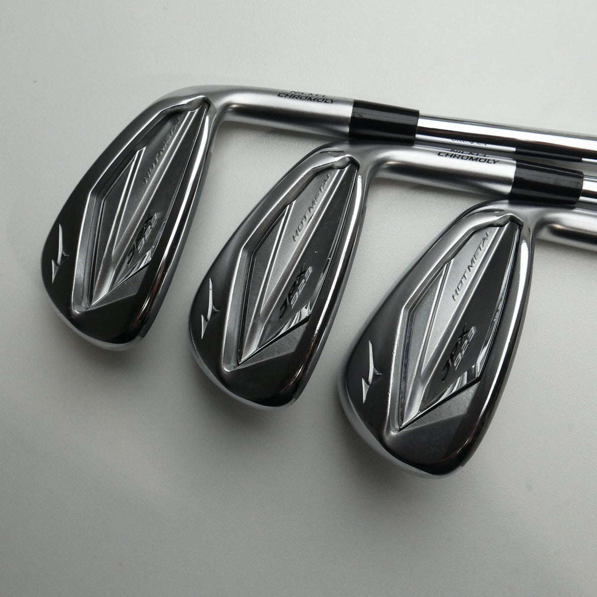 Used Mizuno JPX 923 Hot Metal Iron Set / 5 - PW / Stiff Flex