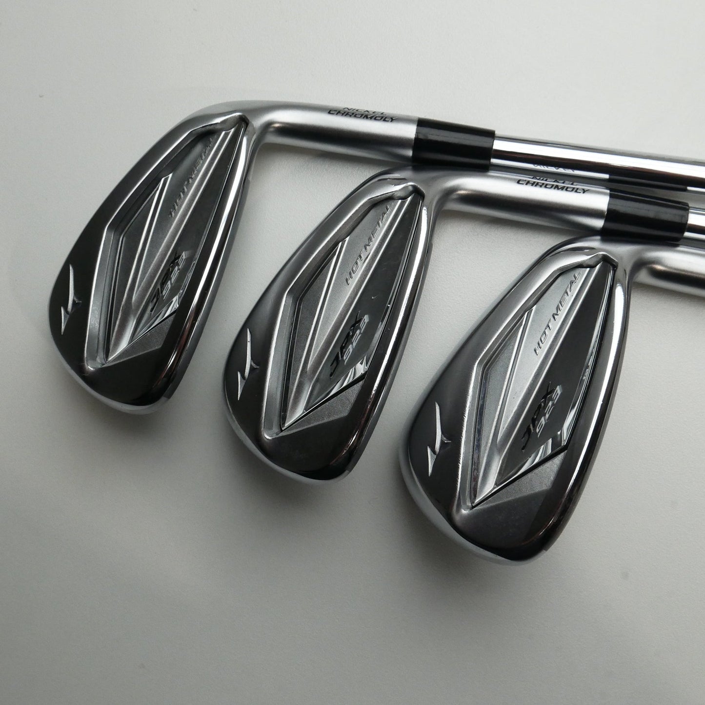 Used Mizuno JPX 923 Hot Metal Iron Set / 5 - PW / Stiff Flex