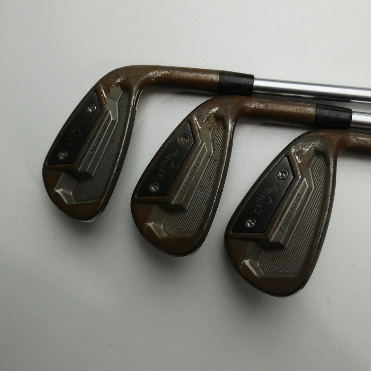 Used Callaway X Forged CB 21 Iron Set / 4 - PW / Stiff Flex
