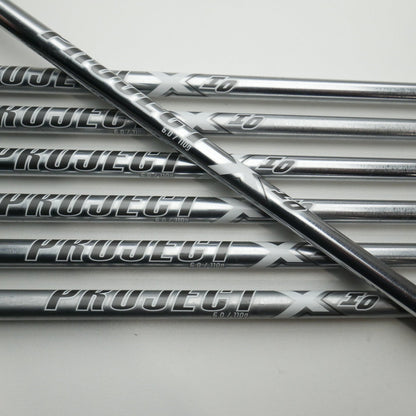 Used Callaway X Forged CB 21 Iron Set / 4 - PW / Stiff Flex