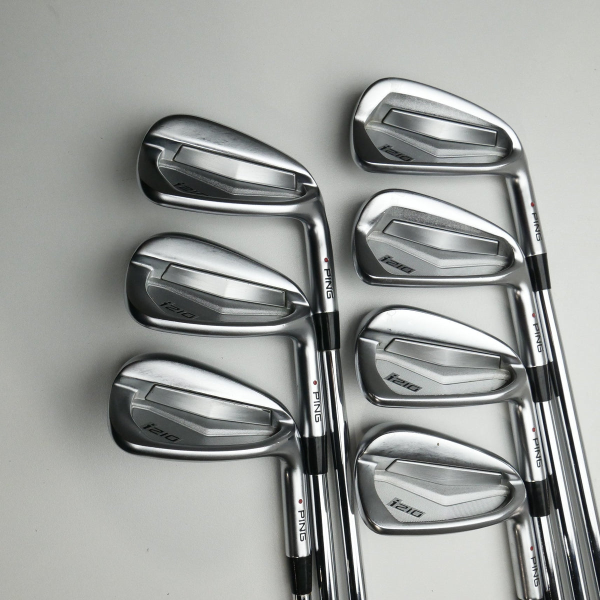 Used Ping i210 Iron Set / 5 - PW + GW / Regular Flex