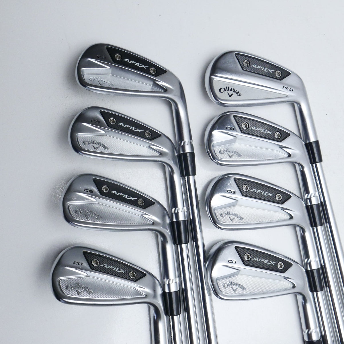 TOUR ISSUE Callaway Apex CB and Apex Pro 24 Combo Set / 4 - PW + AW / Stiff Flex