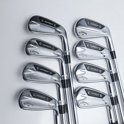 TOUR ISSUE Callaway Apex CB and Apex Pro 24 Combo Set / 4 - PW + AW / Stiff Flex