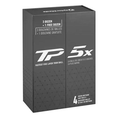 TaylorMade 2025 TP5 and TP5x 3 for 4 Dozen Balls
