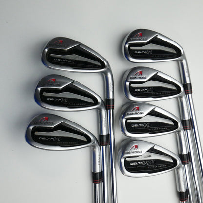Used Ben Ross Delta X Iron Set / 5 - SW / Regular Flex