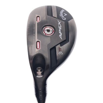 Used Callaway Apex 21 3 Hybrid / 19 Degrees / Stiff Flex / Left-Handed