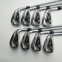Used Callaway Apex 21 Iron Set / 4 - PW + AW / Regular Flex