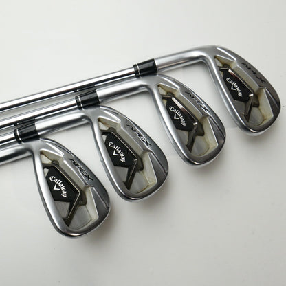 Used Callaway Apex 21 Iron Set / 4 - PW + AW / Stiff Flex / Left-Handed