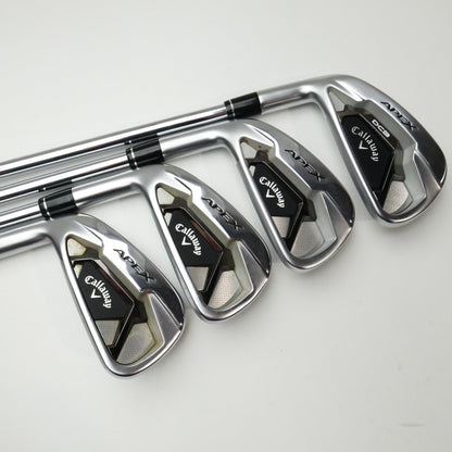 Used Callaway Apex 21 Iron Set / 4 - PW + AW / Stiff Flex / Left-Handed