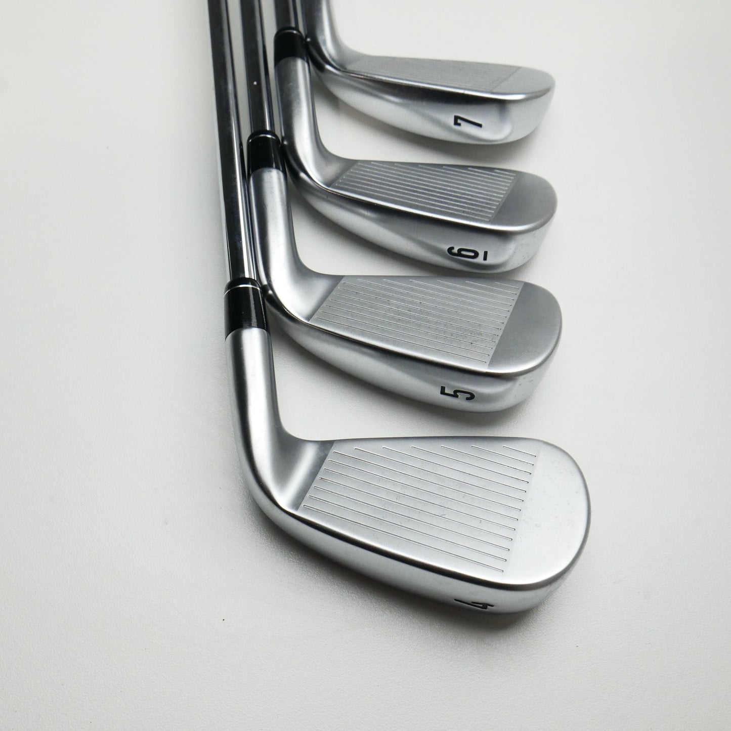 Used Callaway Apex 21 Iron Set / 4 - PW + AW / Stiff Flex / Left-Handed